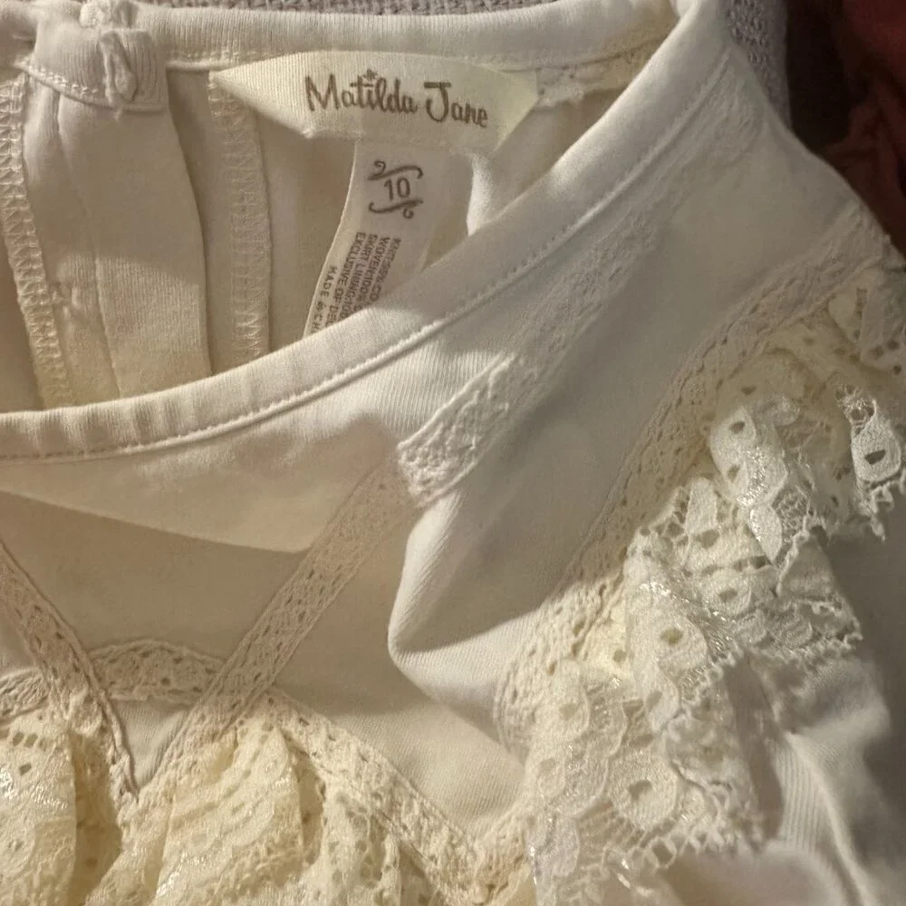 LOT - Matilda Jane Girls Shirts and Pants in Size 10 girls - Picture 4 of 11